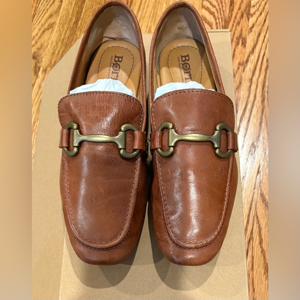 Women’s Horse-bit square toe loafer, Leyla by Born